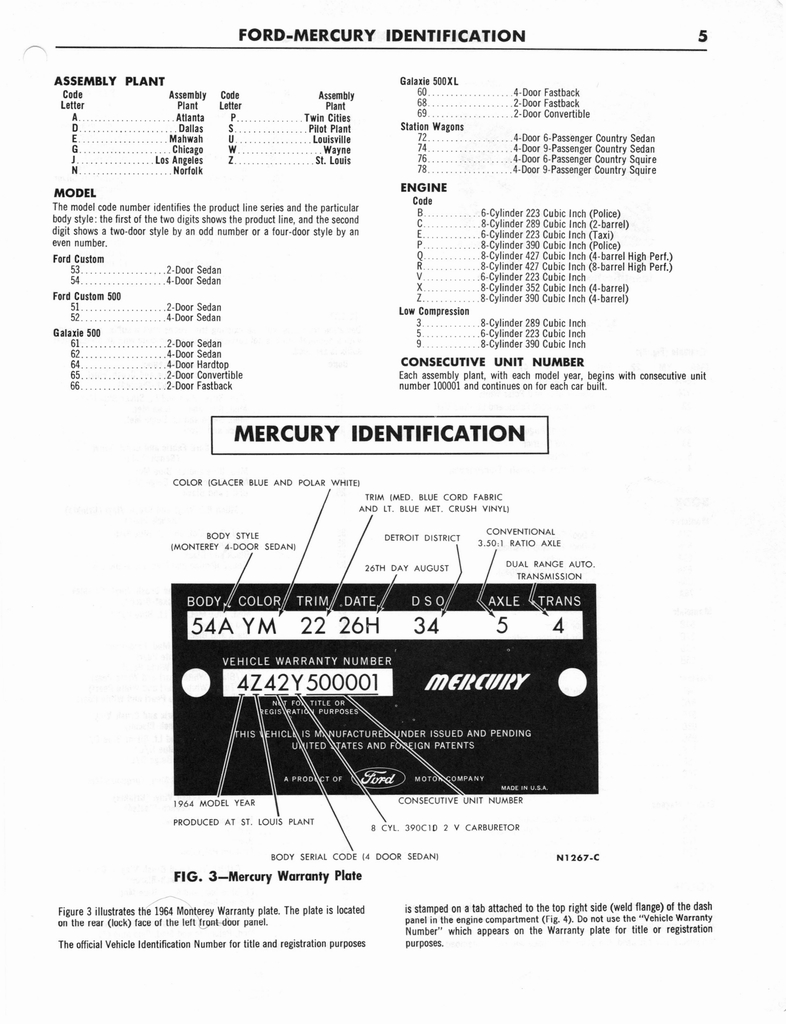 n_1964 Ford Mercury Shop Manual 005.jpg